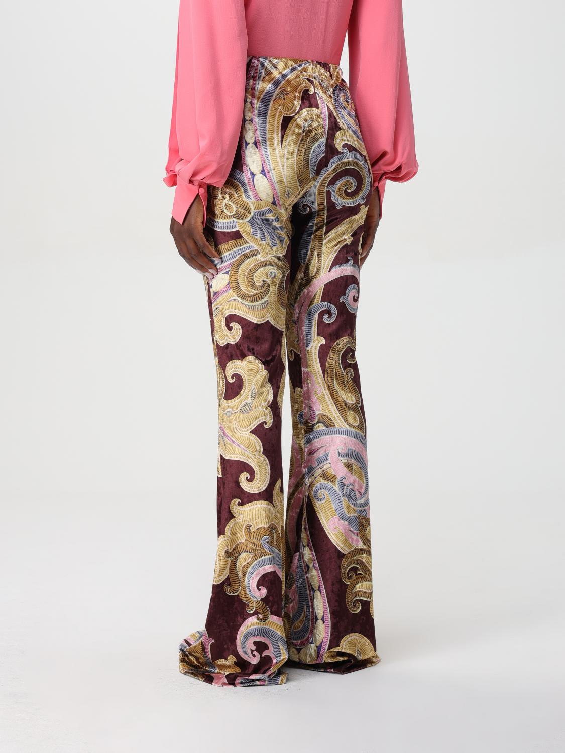Printed trousers - Red