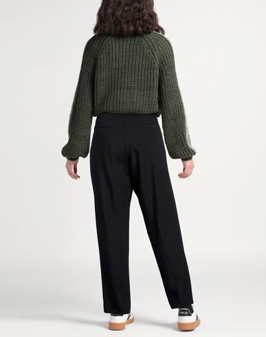 Woman Pants Black Size 10 Virgin Wool