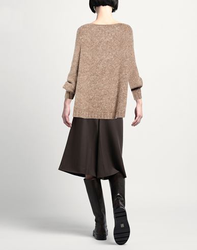 Woman Sweater Light brown Size 8 Wool, Polyacrylic, Alpaca wool