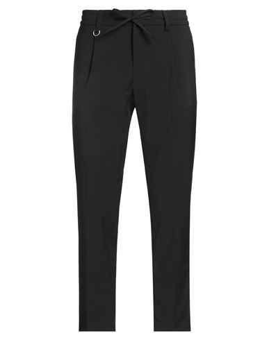 Paolo Pecora Man Pants Black Size 28 Polyester, Wool, Elastane