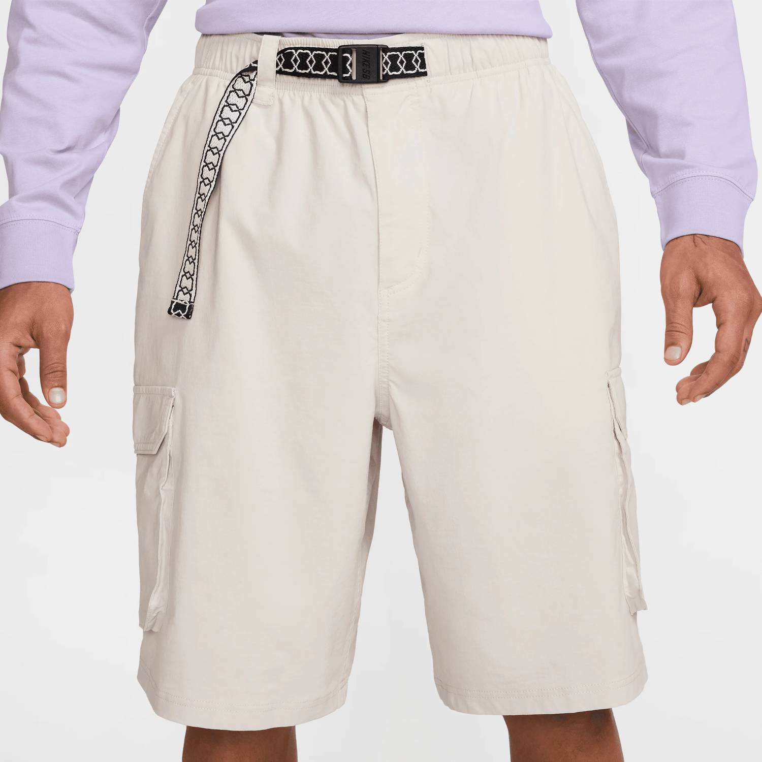Sb Kearny Cargo Shorts In Light Bone