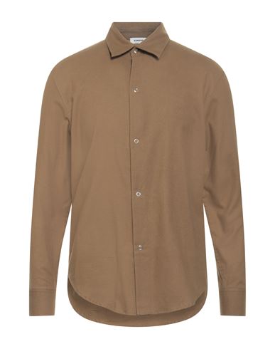 Man Shirt Military green Size M Cotton