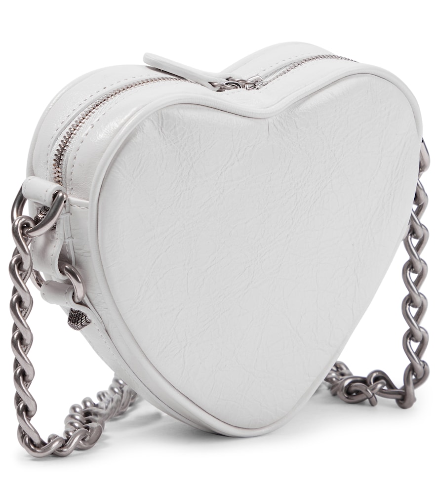 Balenciaga Le Cagole Heart Mini leather crossbody bag