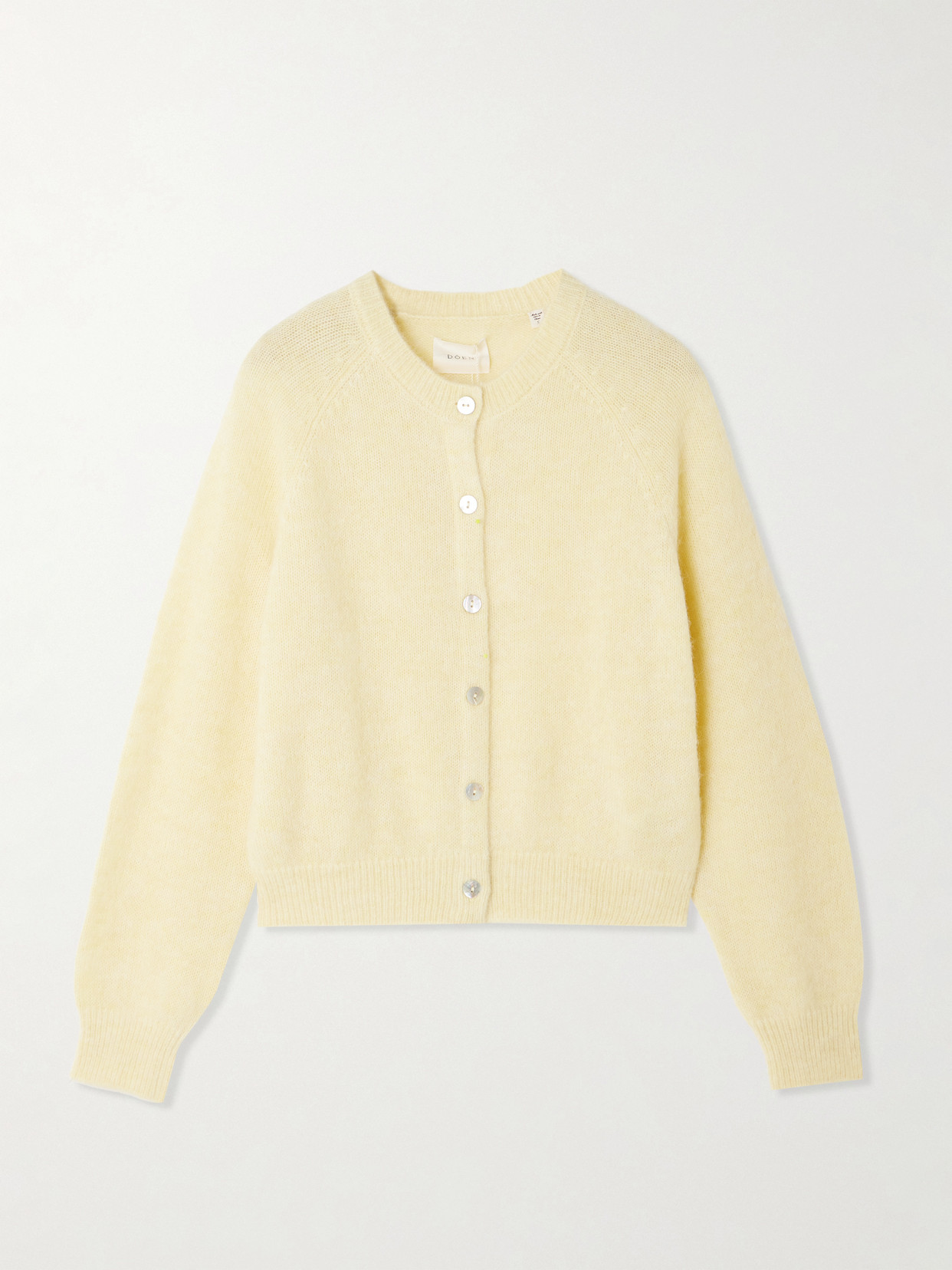 Petra Knitted Cardigan - Yellow