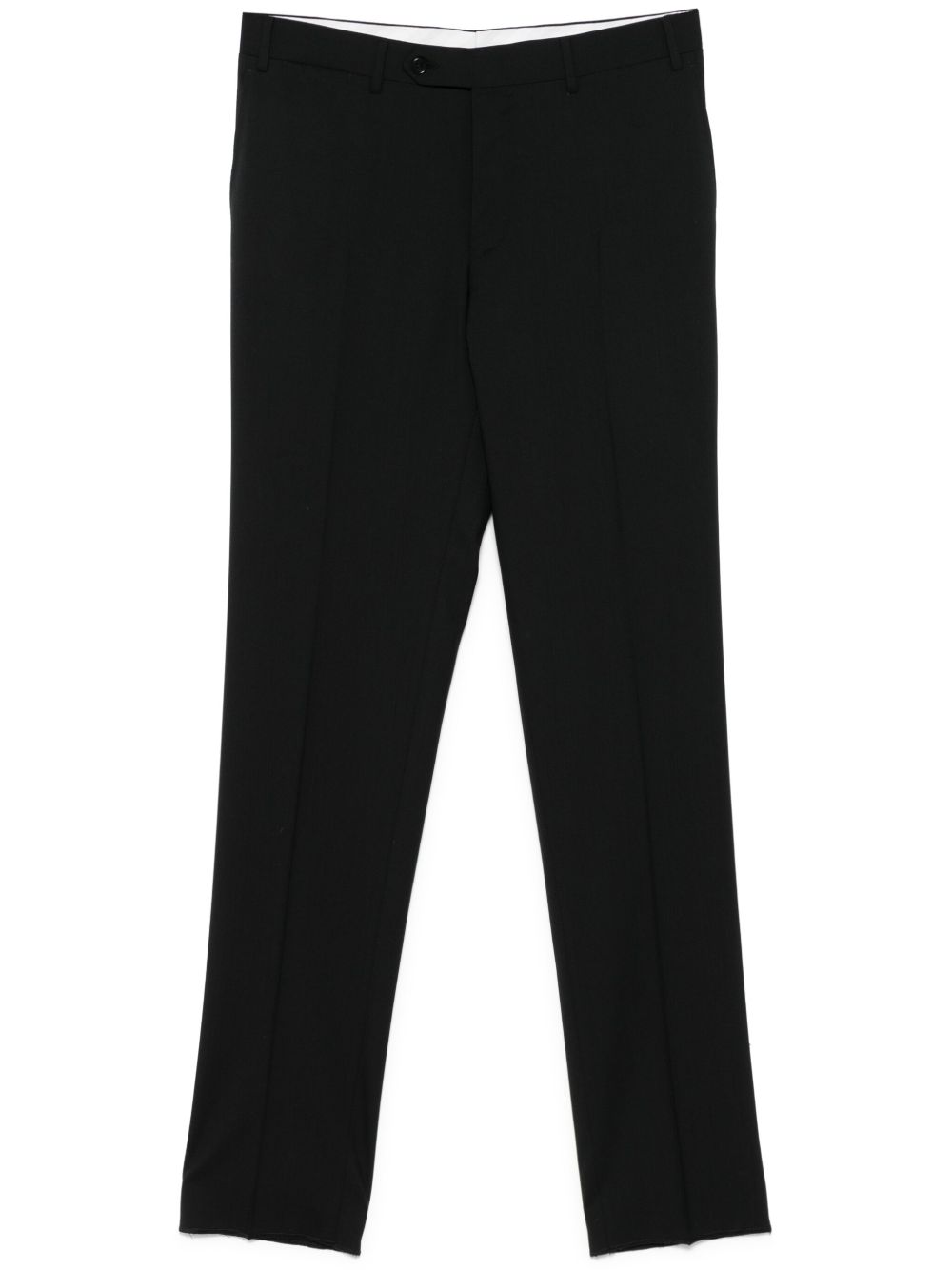 Wool tailored trousers - Blue