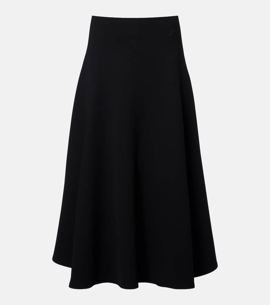 Triangle midi skirt