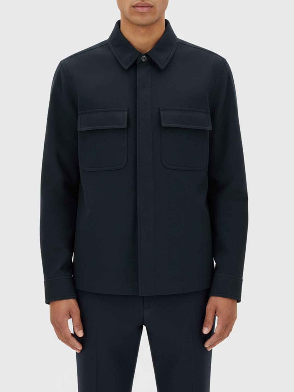 Jacket Men color Blue