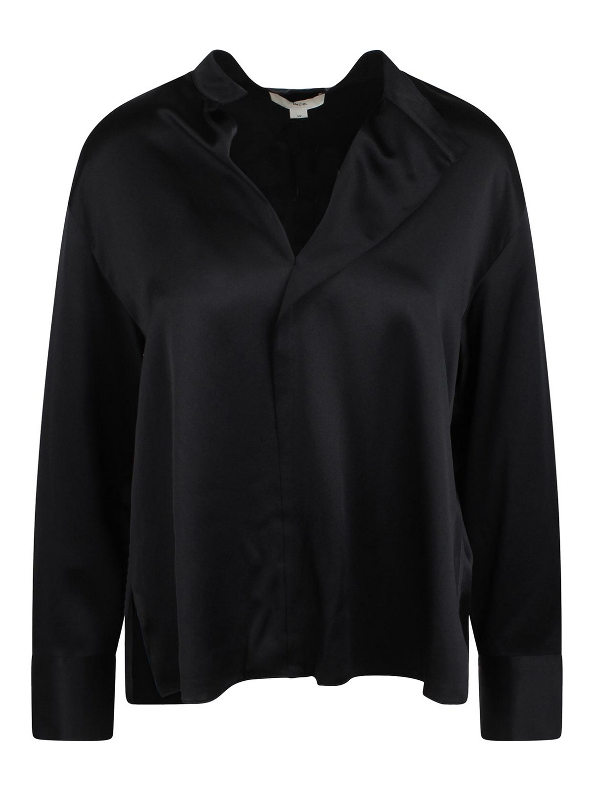 Silk Shirt With Drape