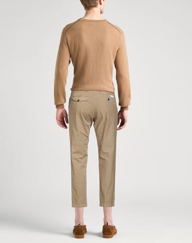 Man Pants Khaki Size 30 Cotton, Elastane