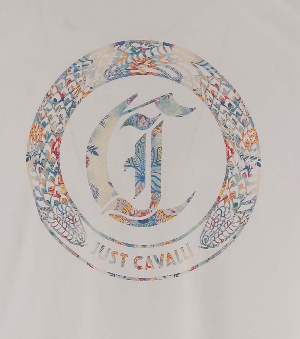 Beige Graphic Crew Neck T-Shirt