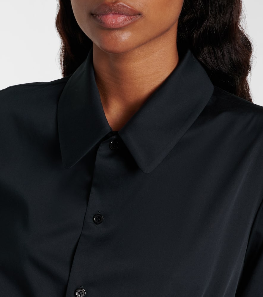 Cotton shirt dress