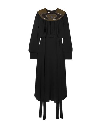 Woman Midi dress Black Size 0 Viscose, Elastane, Polyester, Acetate, Polyurethane