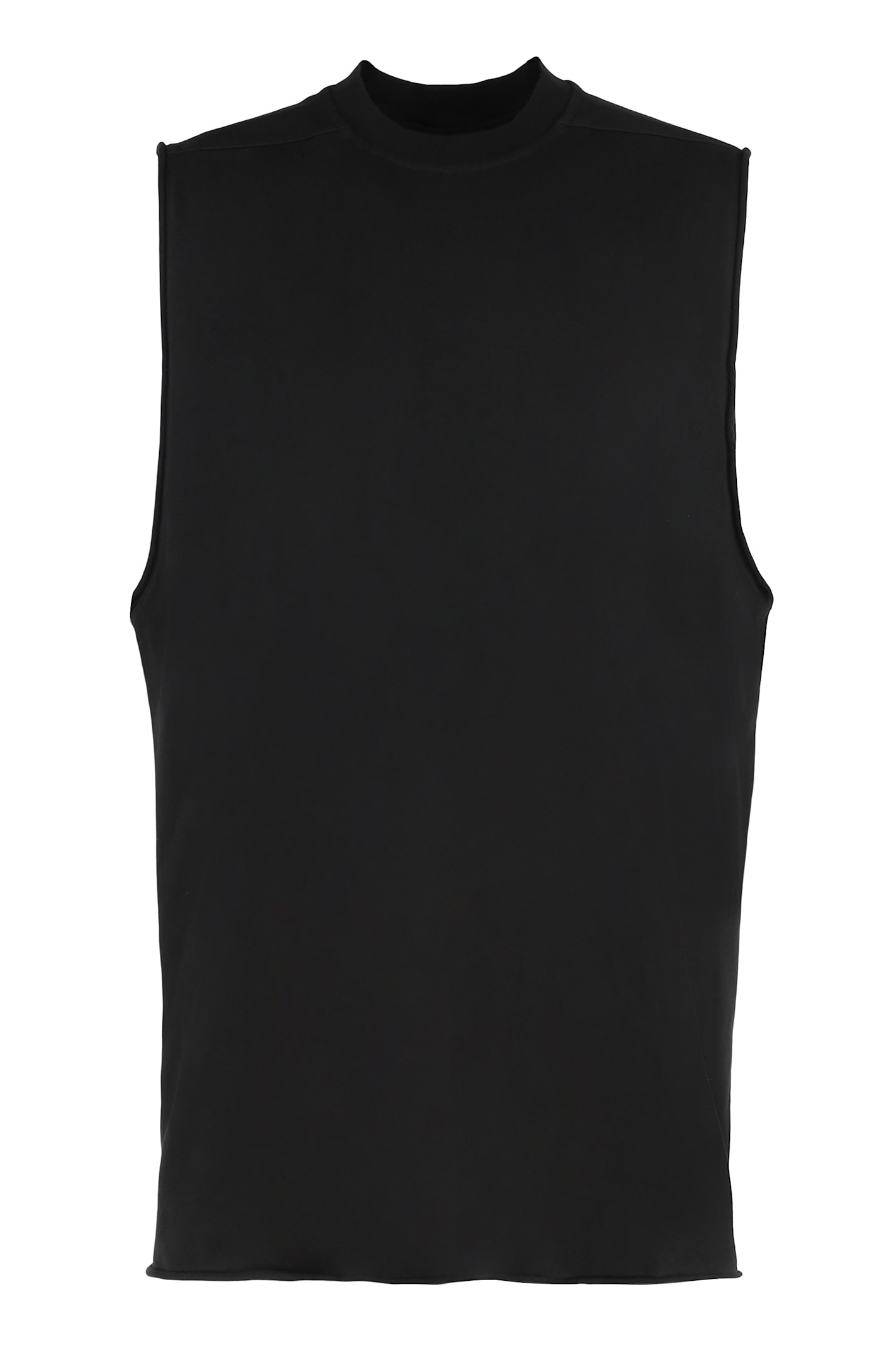 Jumbo Sleeveless T-Shirt Black
