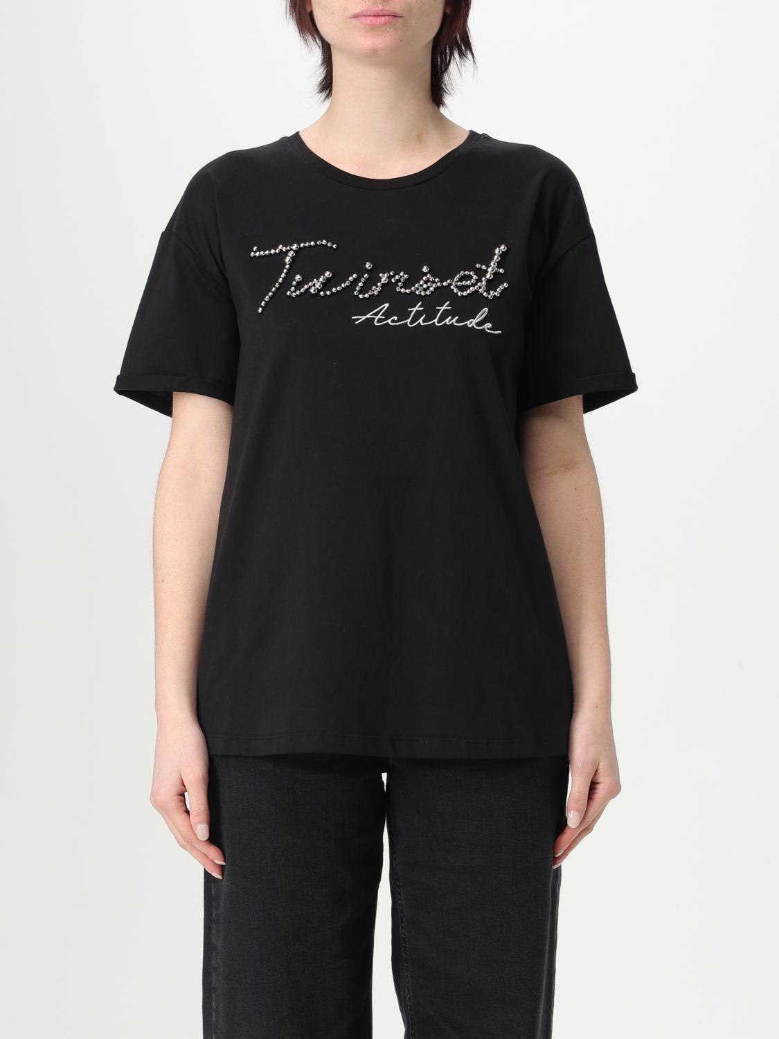 T-Shirt Woman color Black