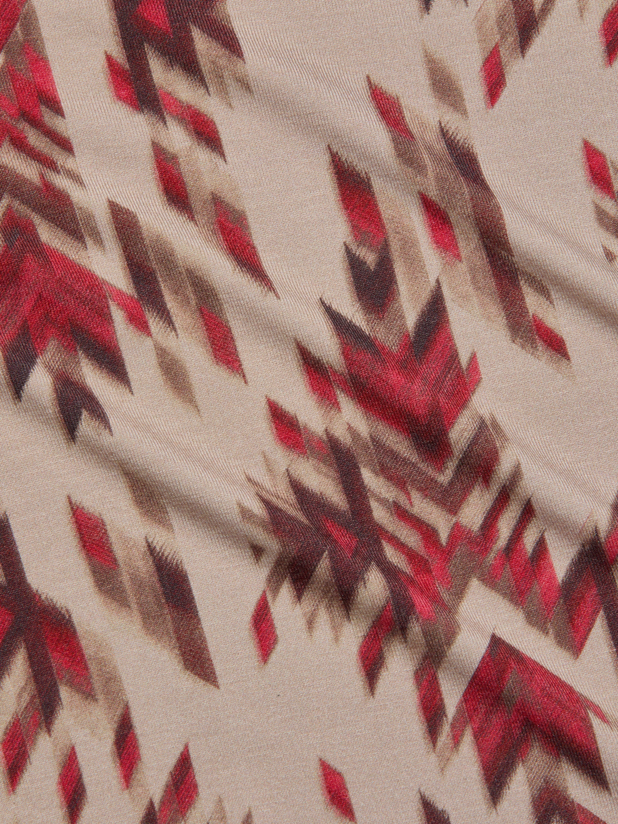 L'AGENCE Ressi Fitted T-Shirt In Tan