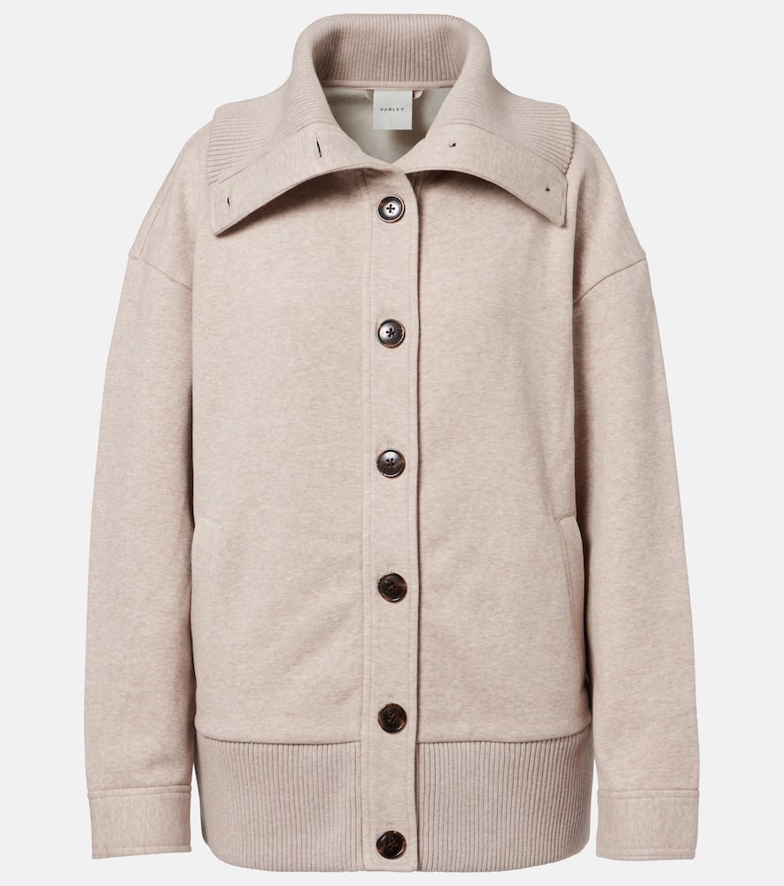 Tammy cotton-blend jersey jacket
