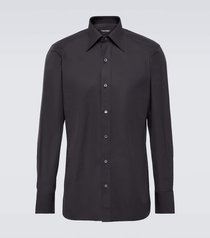 Cotton poplin shirt