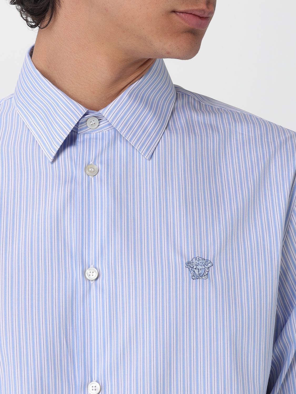Shirt Men color Blue