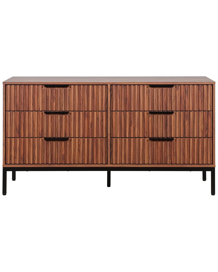 Lylia 6-Drawer Dresser