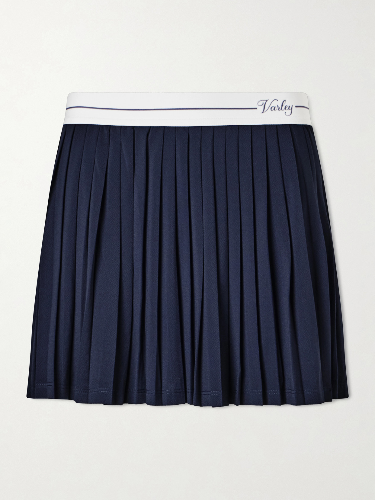 Clemency Stretch High-rise Skort - Blue