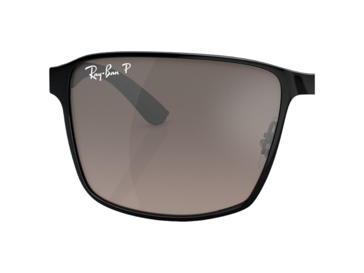 Ray - Ban Unisex Pair of replacement lenses Ray - Ban RB3721CH Replacement lenses Metal Grey Squared Polarized Mirror
