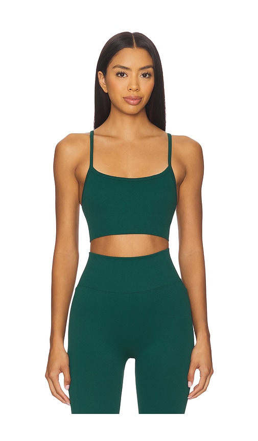 WellBeing + BeingWell Stretchwell Emery Sports Bra in Blue. - S/M also in L/XL