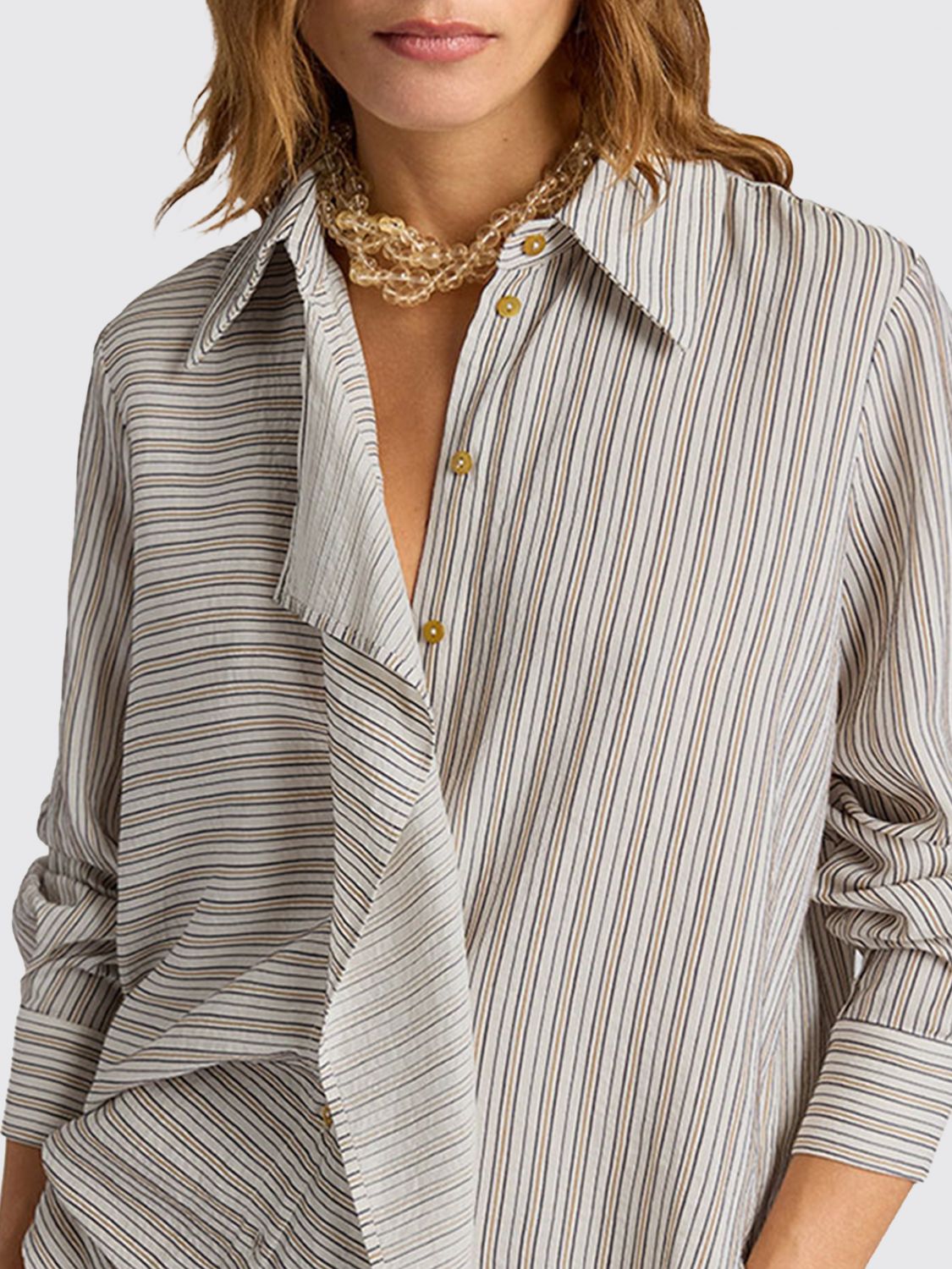MOMONÌ Shirt Woman color Cream