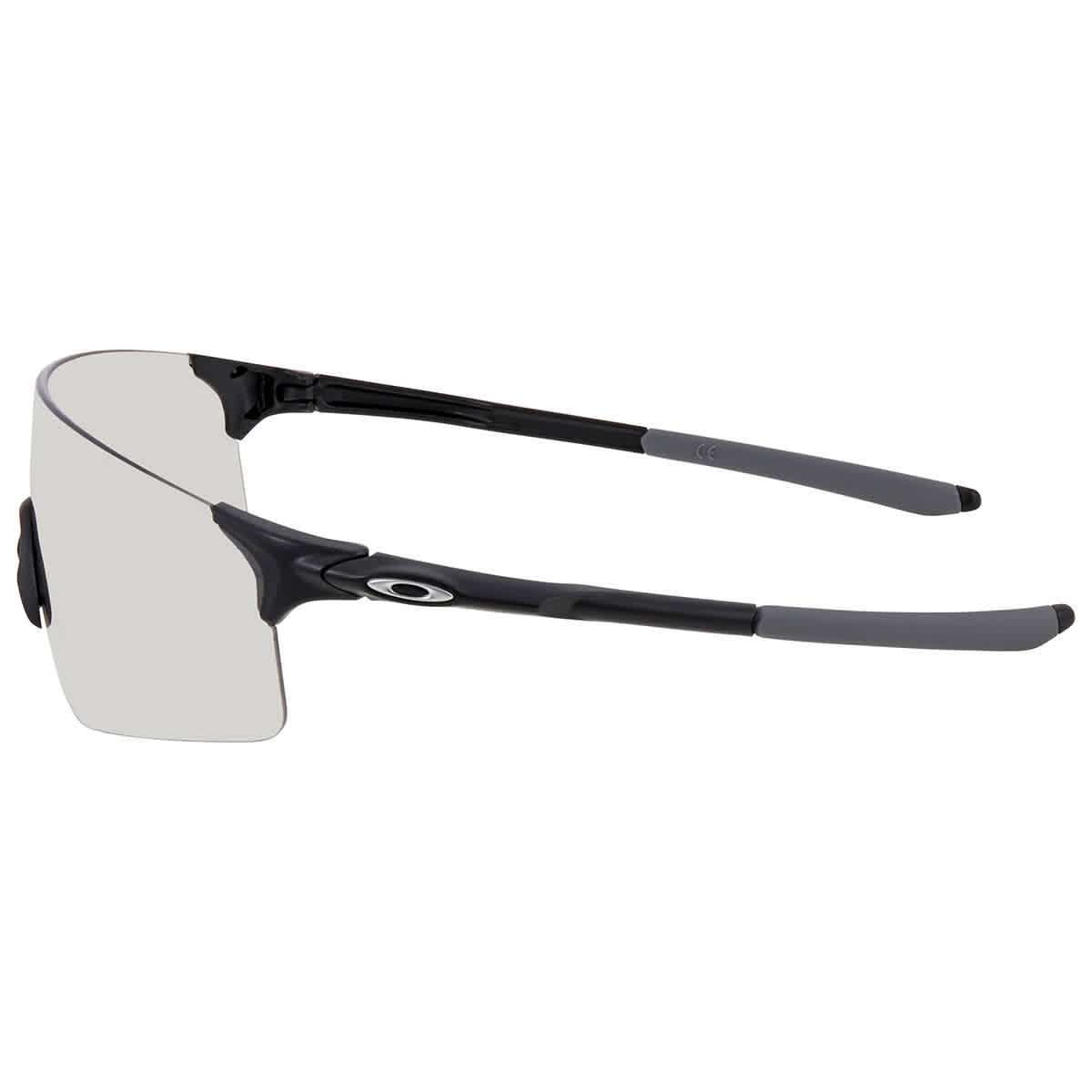 EVZero Blades Clear/Black Iridium Photochromic Shield Mens Sunglasses OO9454 945409 134