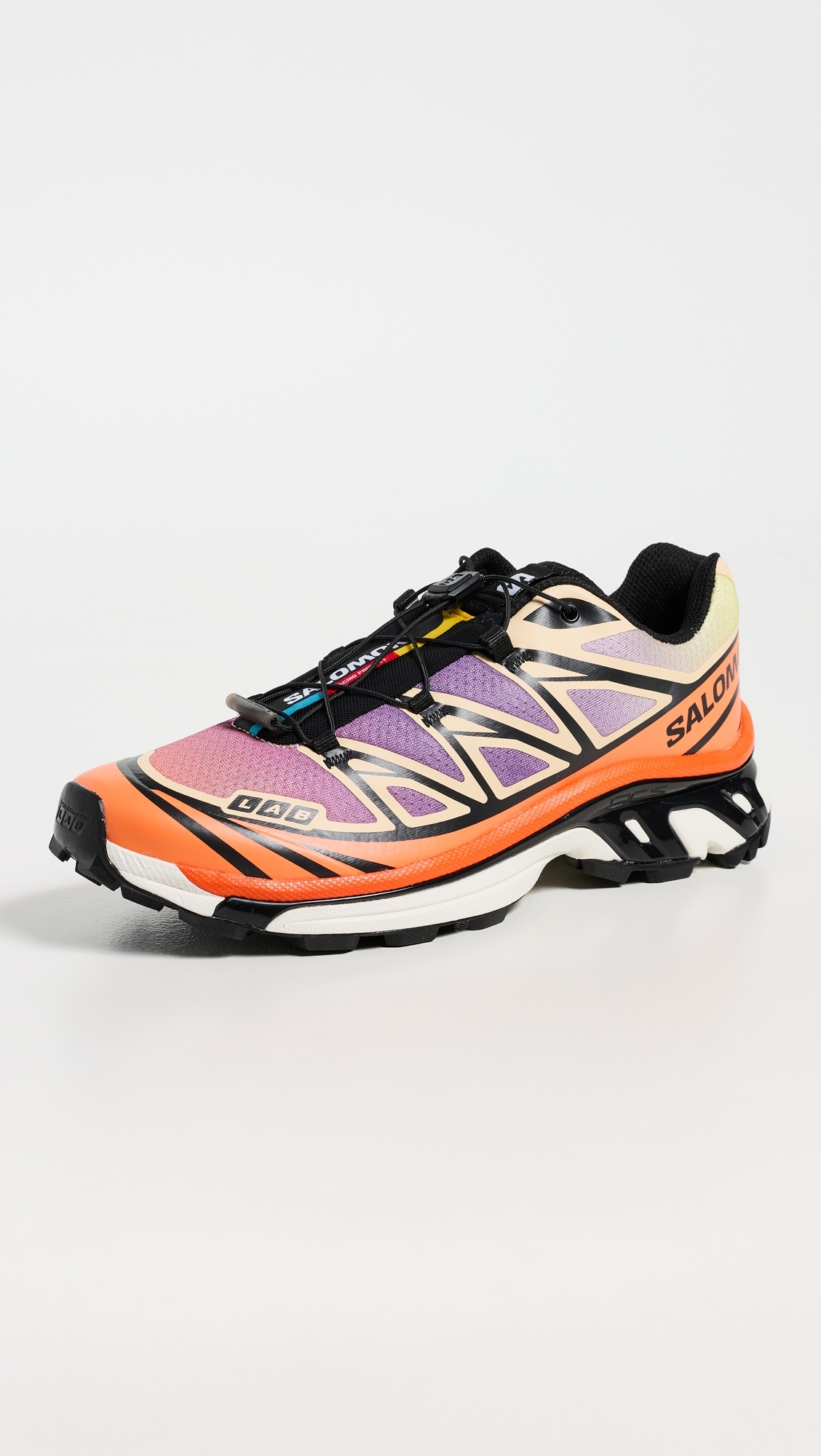 XT-6 Sneakers Black/Almond Cream/Dragon Fire