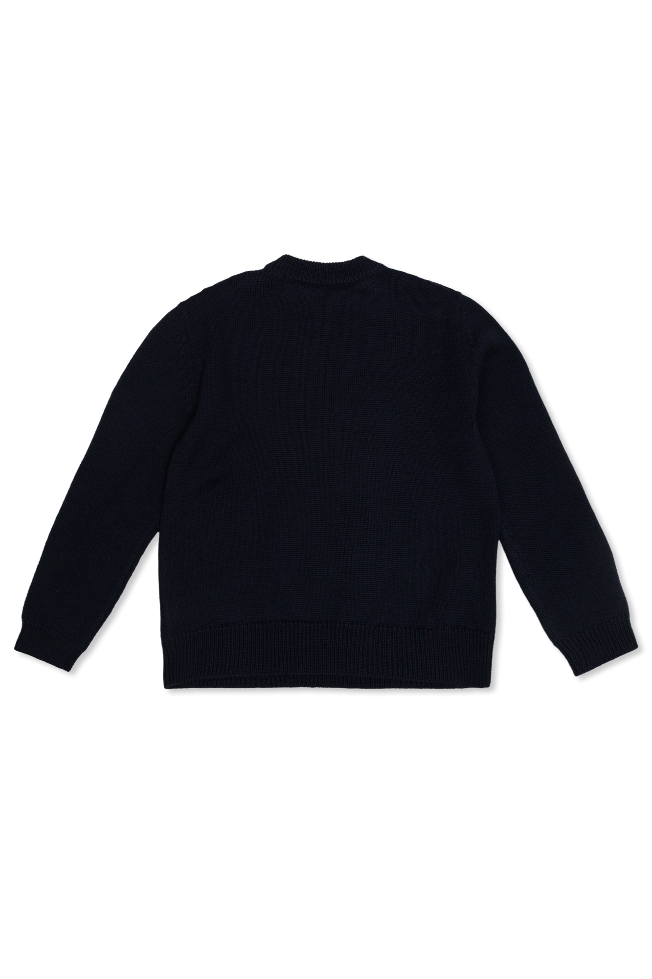 Sweater With Logo, Unisex, Navy Blue