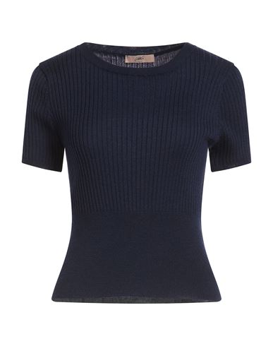 Woman Sweater Navy Size 6 Wool