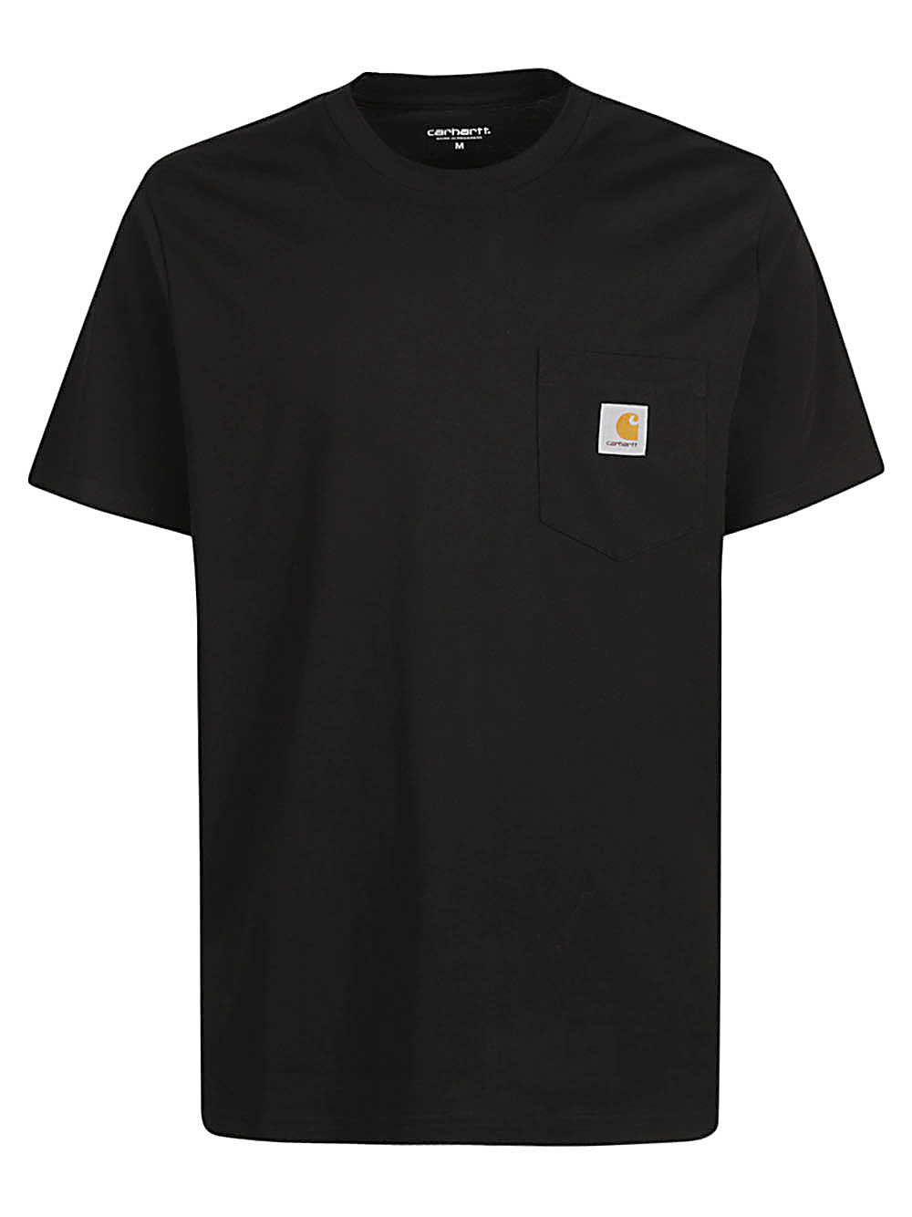 -Pocket T Shirt Nero-Uomo
