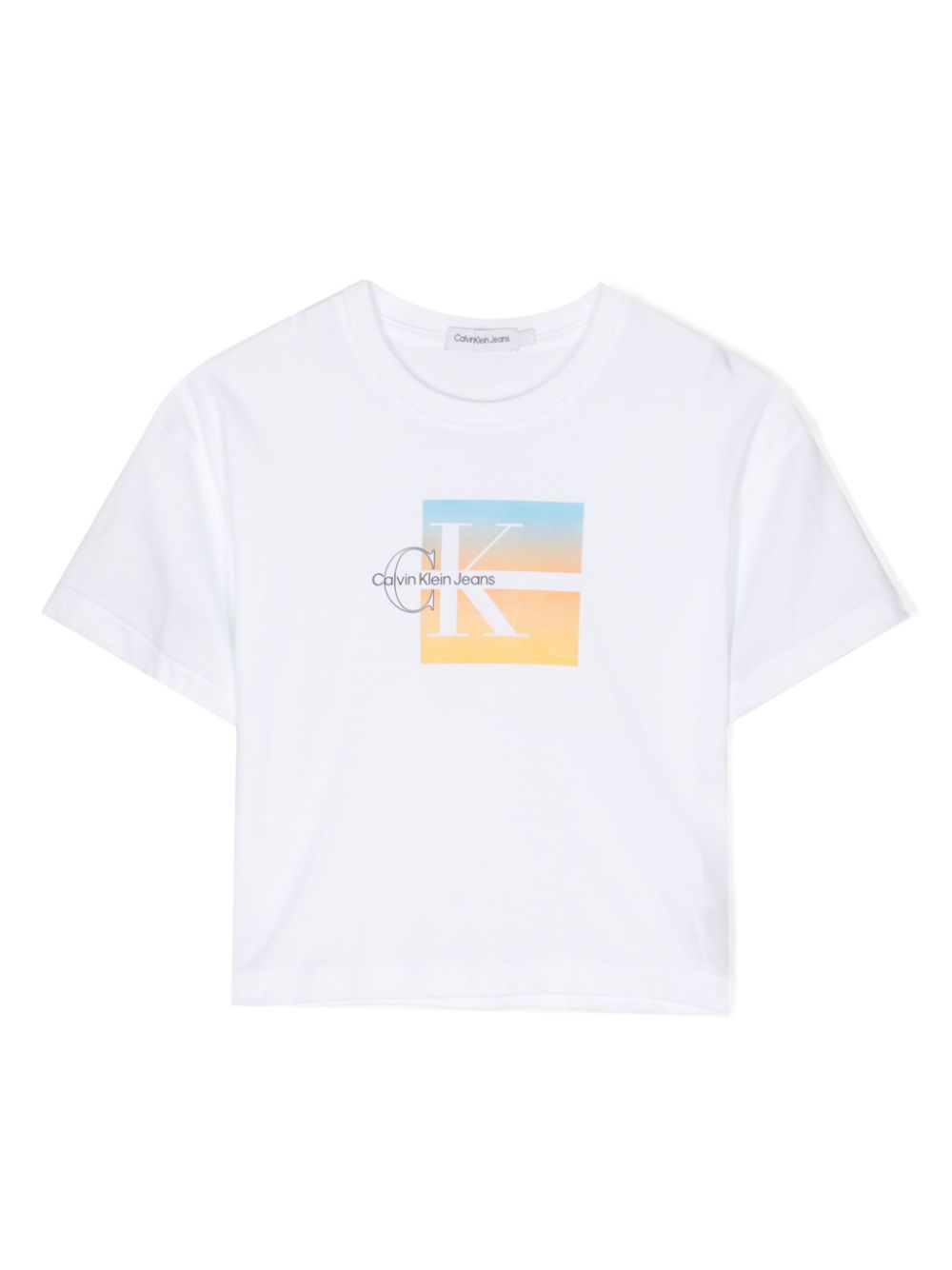 Logo-print cotton T-shirt - White
