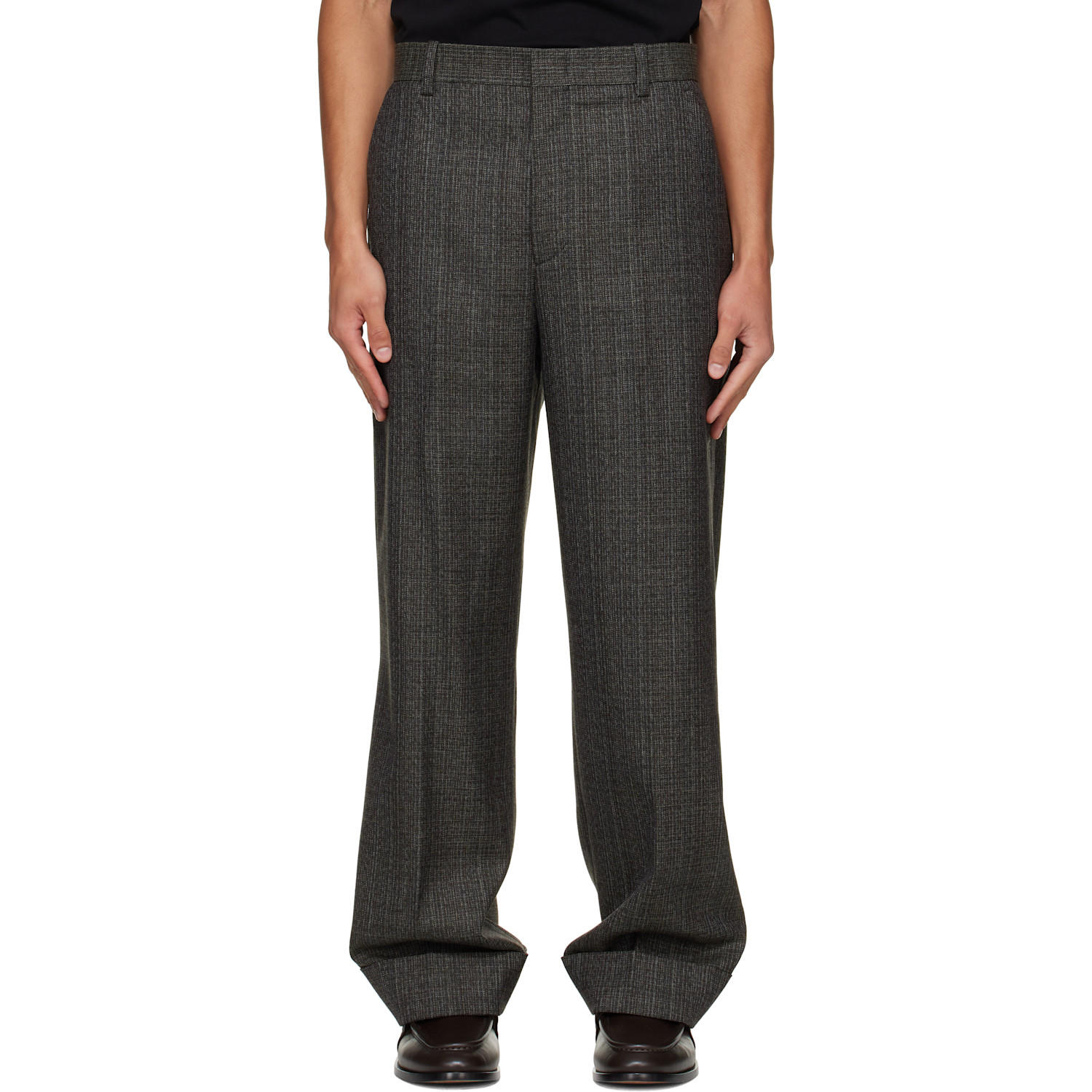 Brown Tweed Trousers