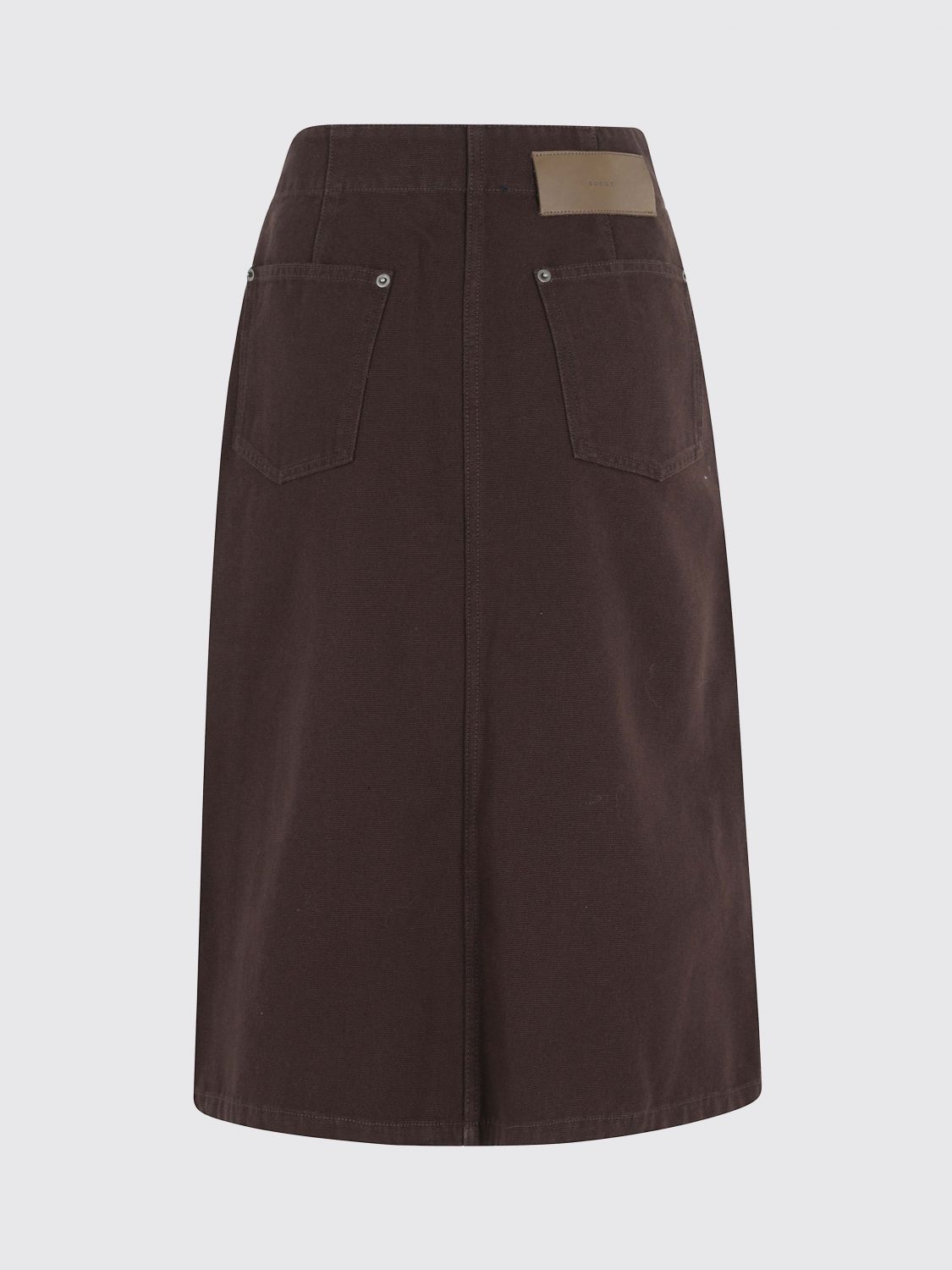 Skirt Woman color Brown