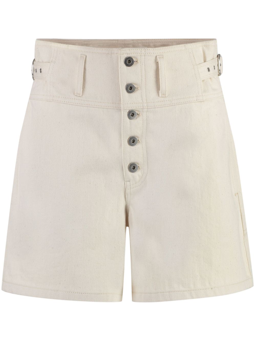 Denim shorts - Neutrals