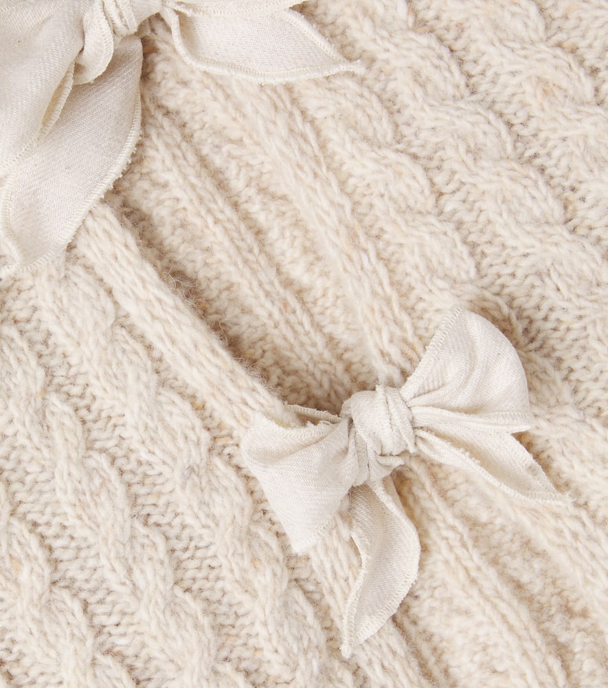 Baby Martinique wool-blend cardigan
