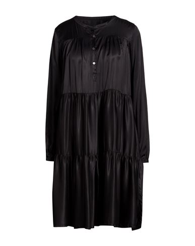 Woman Mini dress Black Size S Viscose