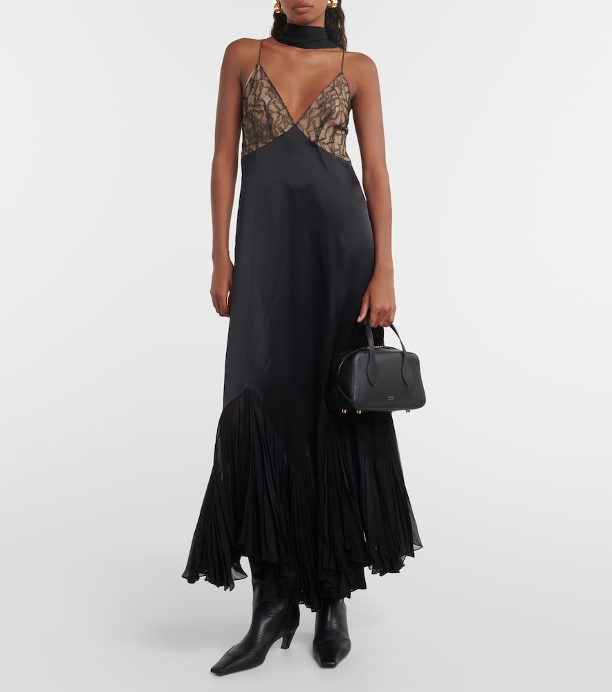 Khaite Maeve Small leather shoulder bag