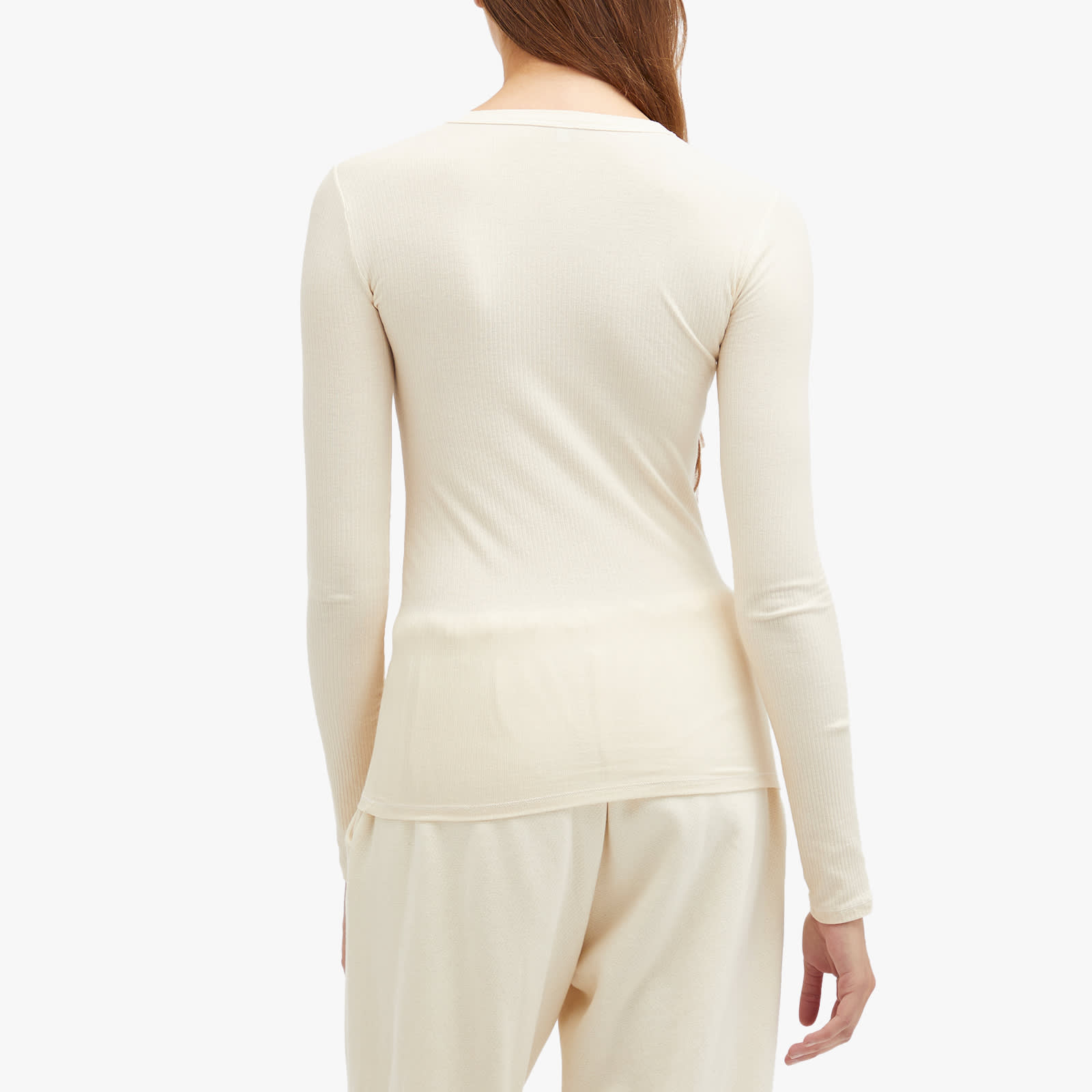 Women's Ponte Long Sleeve T-Shirt in Undyed