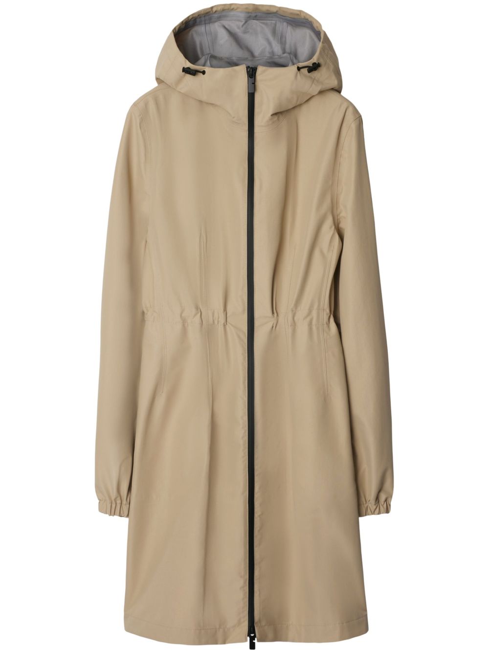 Hooded coat - Neutrals
