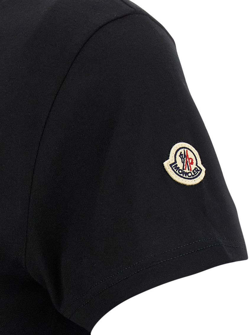 Logo Patch T-Shirt Black