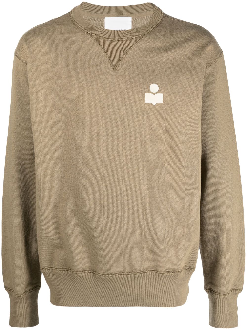 Mike logo-print sweatshirt - Green