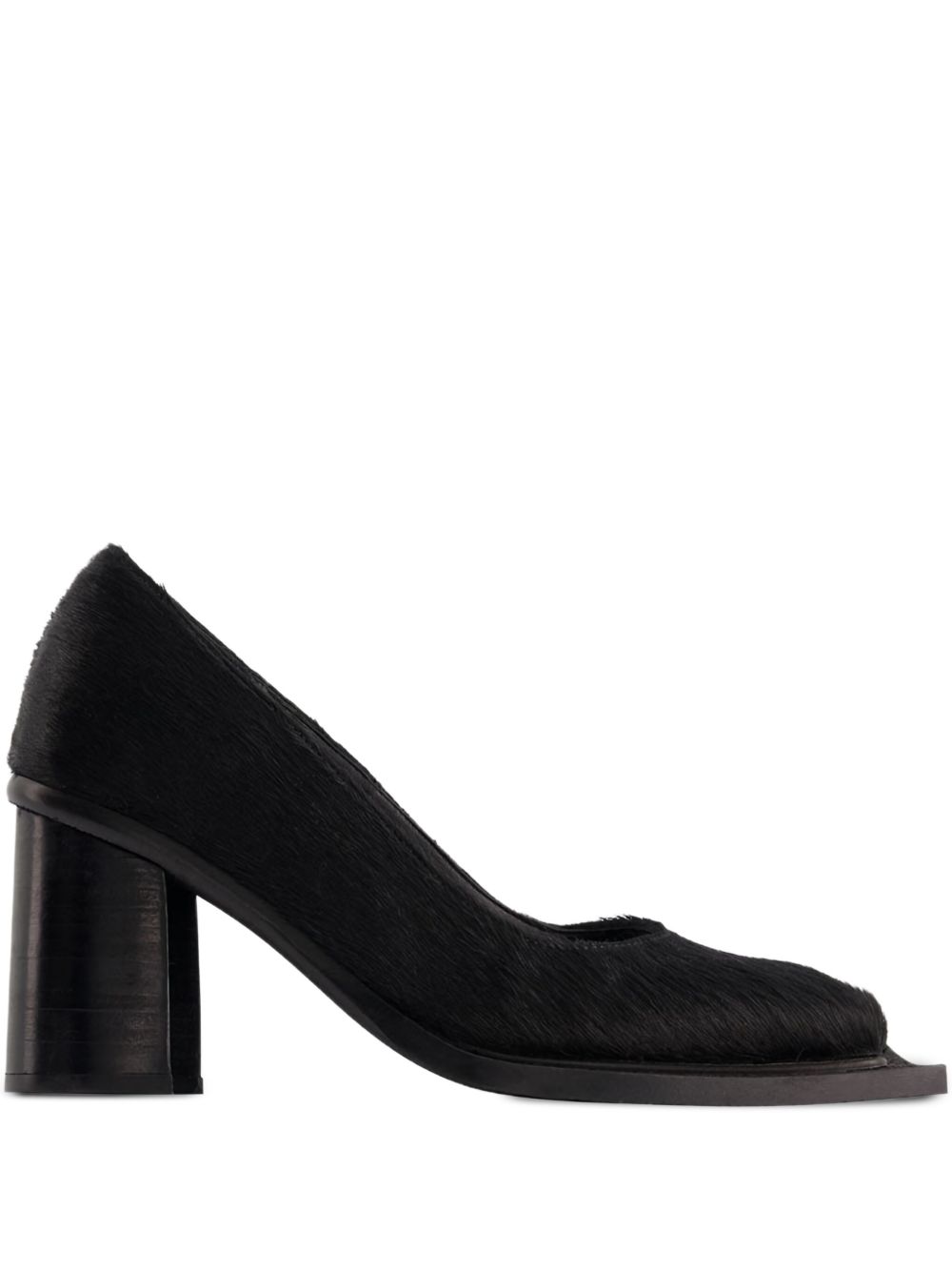 Block-heel pumps - Black