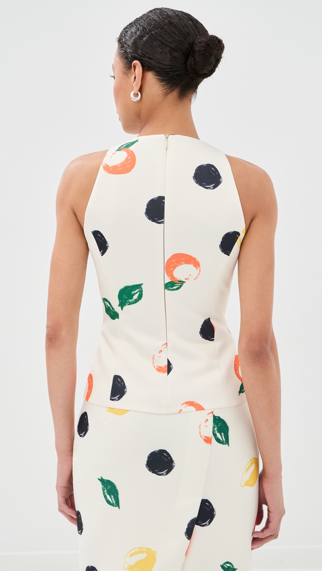 Amelia Top Citrus Spots