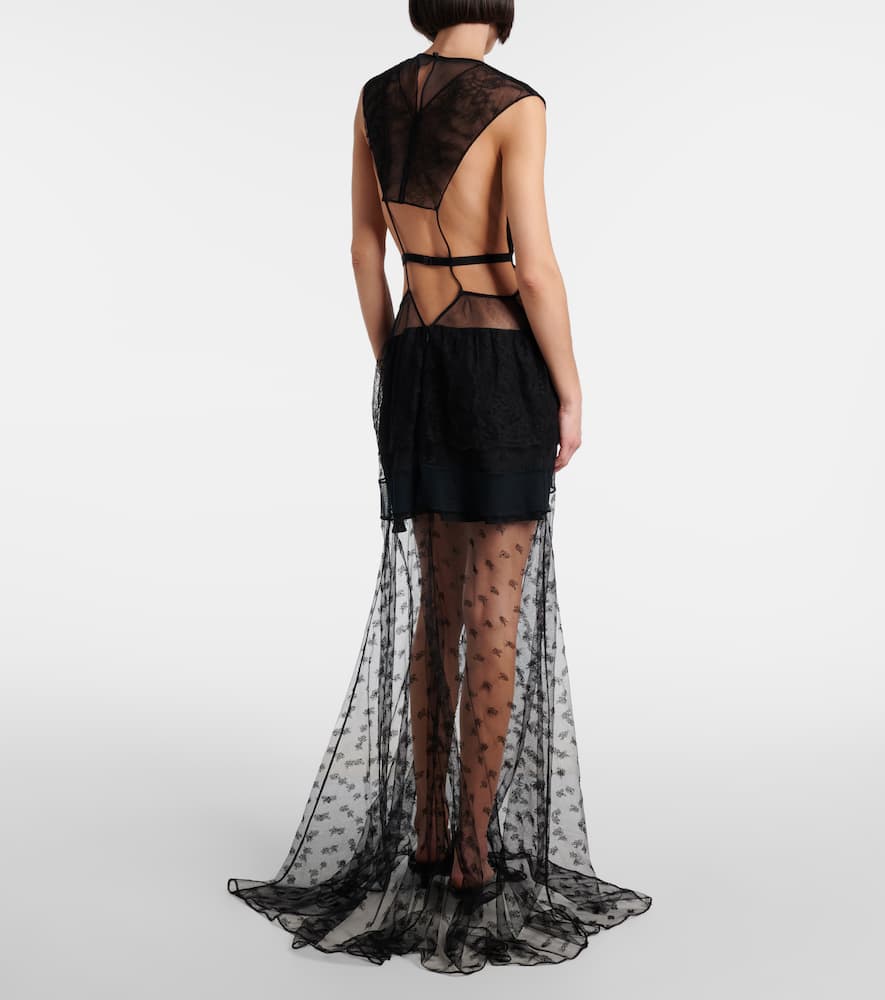 Lace gown