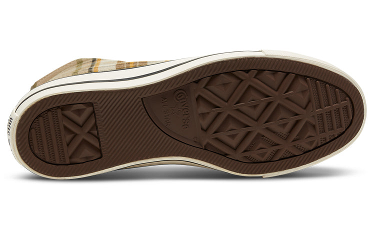 (WMNS) Chuck Taylor All Star Khaki Plaid Sneakers