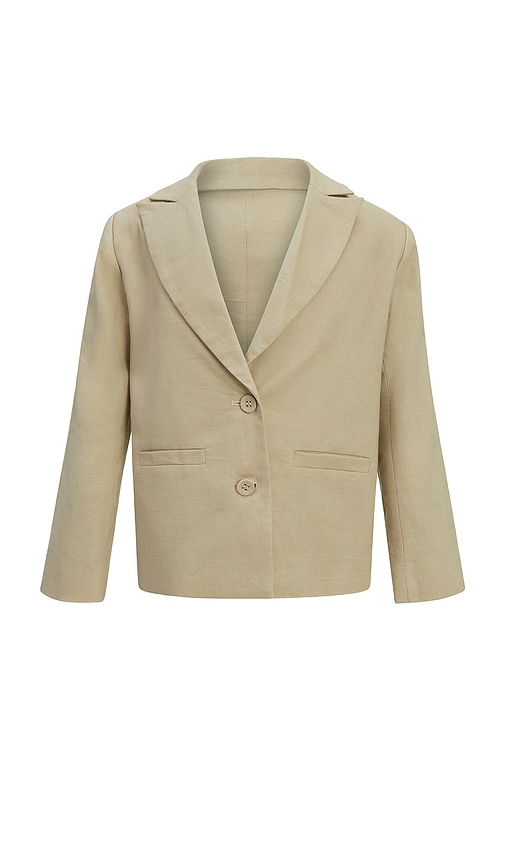 Bardot Junior BLAZER CHARLES in Beige. Größe 7. Also in 4