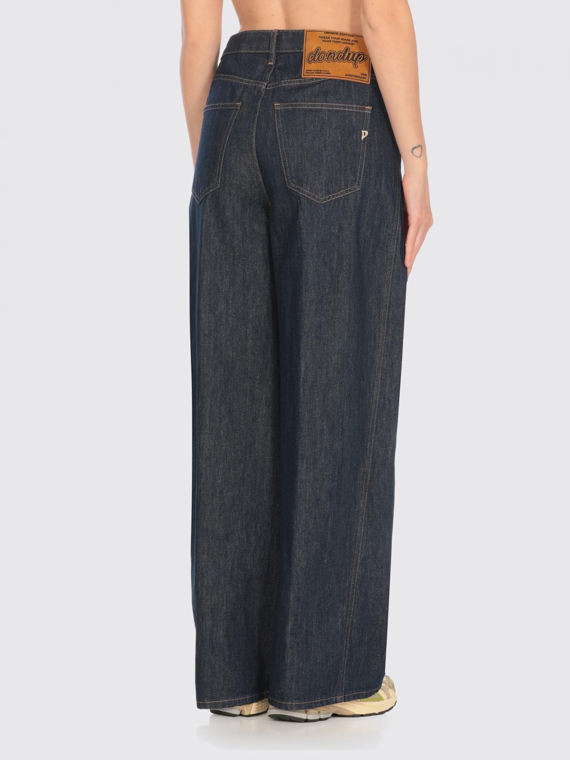 High-waisted jeans - Blue