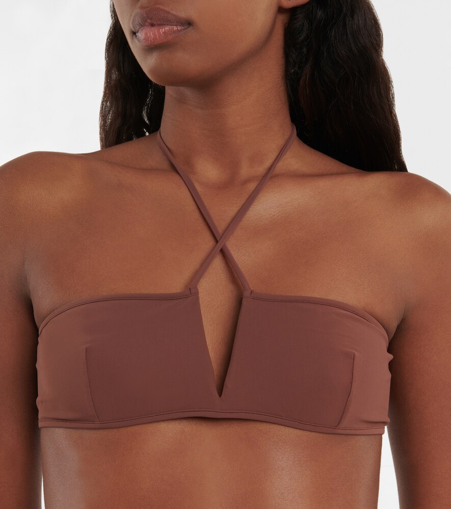 Exclusive to Mytheresa - Halterneck bikini top